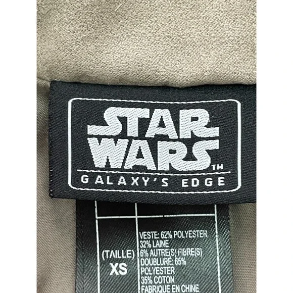 REY Resistance Costume Vest Star Wars Galaxy's Edge Disney Parks Women's XS - Picture 9 of 11